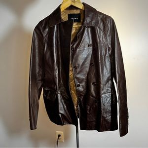 LOUINE | Brown Jacket | 100% Leather Jacket
